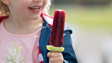Popsicles picotés