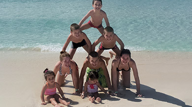 Portrait de famille: Éric, Maggie et... leurs 9 enfants! 