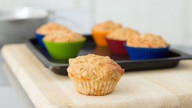 Muffins au saumon