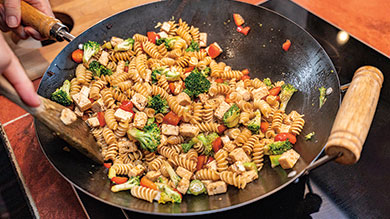Rotini au tofu