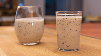 Smoothie au beurre d’arachide