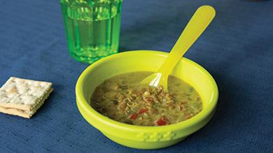 Soupe aux lentilles