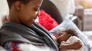 Le tempérament de bébé peut influencer l'allaitement