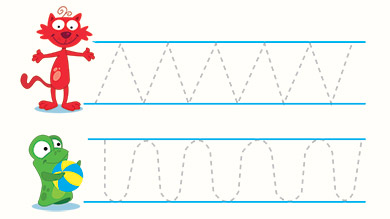 Trace des lignes avec Chaminou