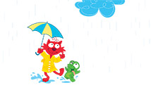Une danse sous la pluie