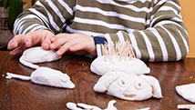 Figurines en pain