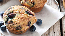 Muffins-surprises aux bleuets
