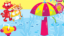 Les jeux d'eau