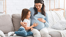 La réaction de mes filles à ma 4e grossesse