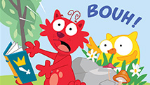 Tibou fait BOUH!