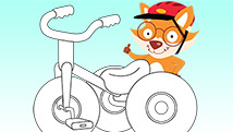 Un tricycle à décorer